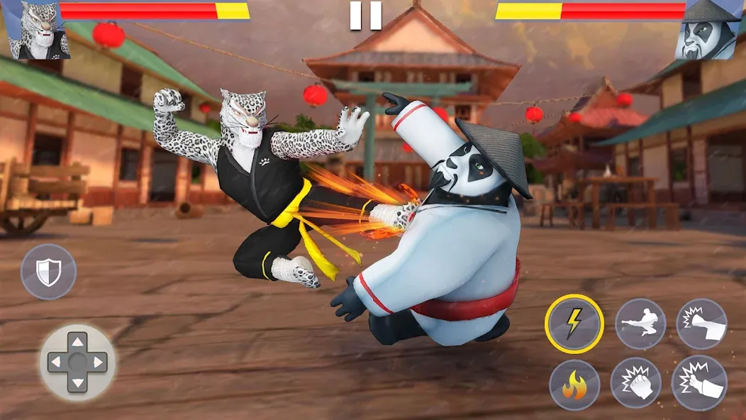 Kung Fu Animal: Fighting Games (Кунгфу животное) МОД/Взлом [Много денег, Монет и Все открыто] Screenshot 2