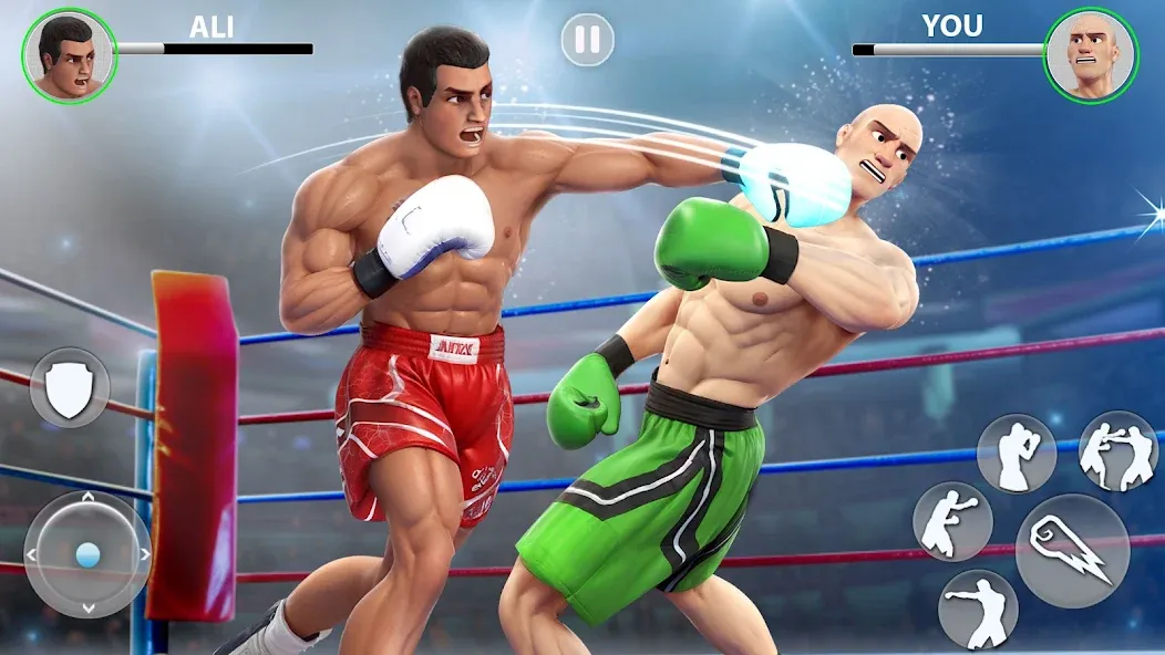 Kick Boxing Games: Fight Game МОД/Взлом [Много денег, Монет и Все открыто] Screenshot 2