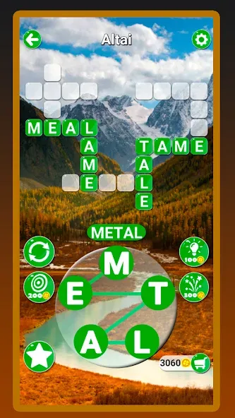 Around the Word: Crossword Puz МОД/Взлом [Много монет, Открытые уровни и Мега MOD] Screenshot 1