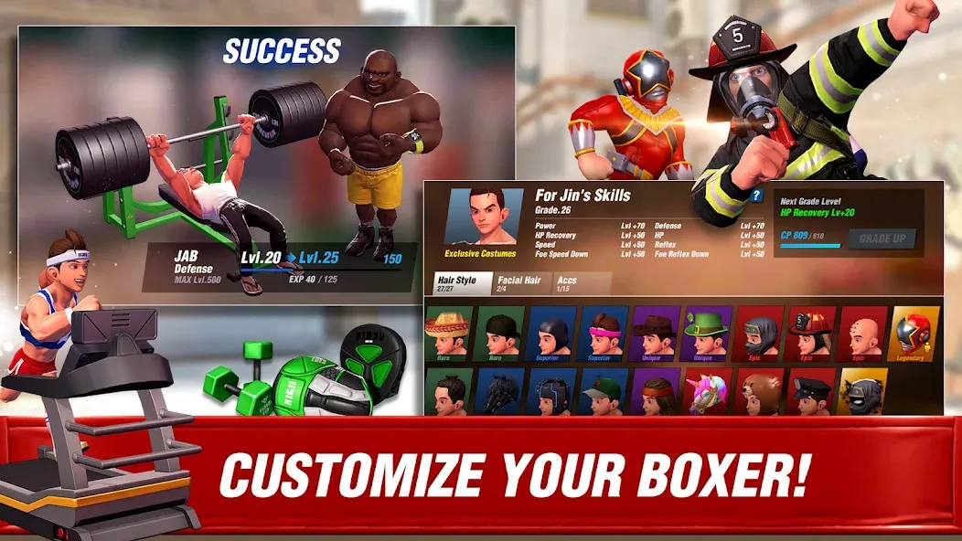 Boxing Star МОД/Взлом [Много денег, Монет и Все открыто] Screenshot 5