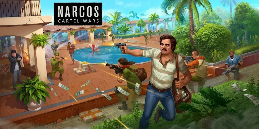 Narcos: Cartel Wars & Strategy (Наркос) МОД/Взлом [Бесконечные деньги, Монеты и Мега MOD] Screenshot 1