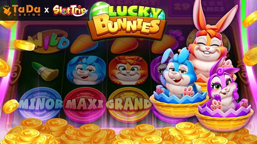 SlotTrip Casino - TaDa Slots (СлотТрип) МОД/Взлом [Много денег, Монет и Все открыто] Screenshot 2