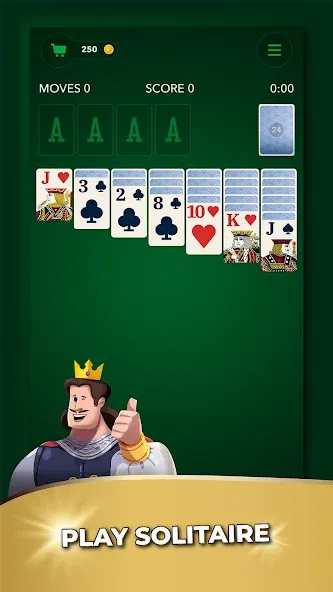 Solitaire Guru: Card Game МОД/Взлом [Много денег, Монет и Все открыто] Screenshot 1