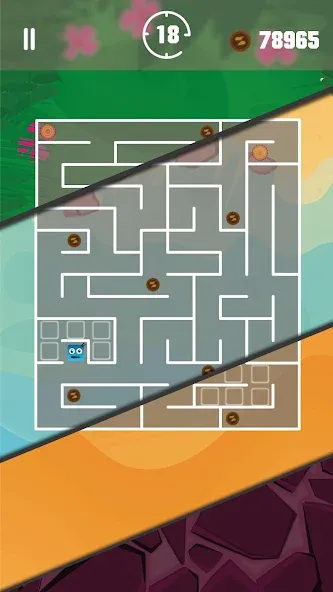 Maze Legend : A Cute Maze Game (Мейз Легенд) МОД/Взлом [Меню, Бесконечные монеты и Открытые уровни] Screenshot 3