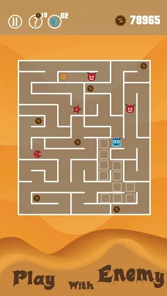Maze Legend : A Cute Maze Game (Мейз Легенд) МОД/Взлом [Меню, Бесконечные монеты и Открытые уровни] Screenshot 5