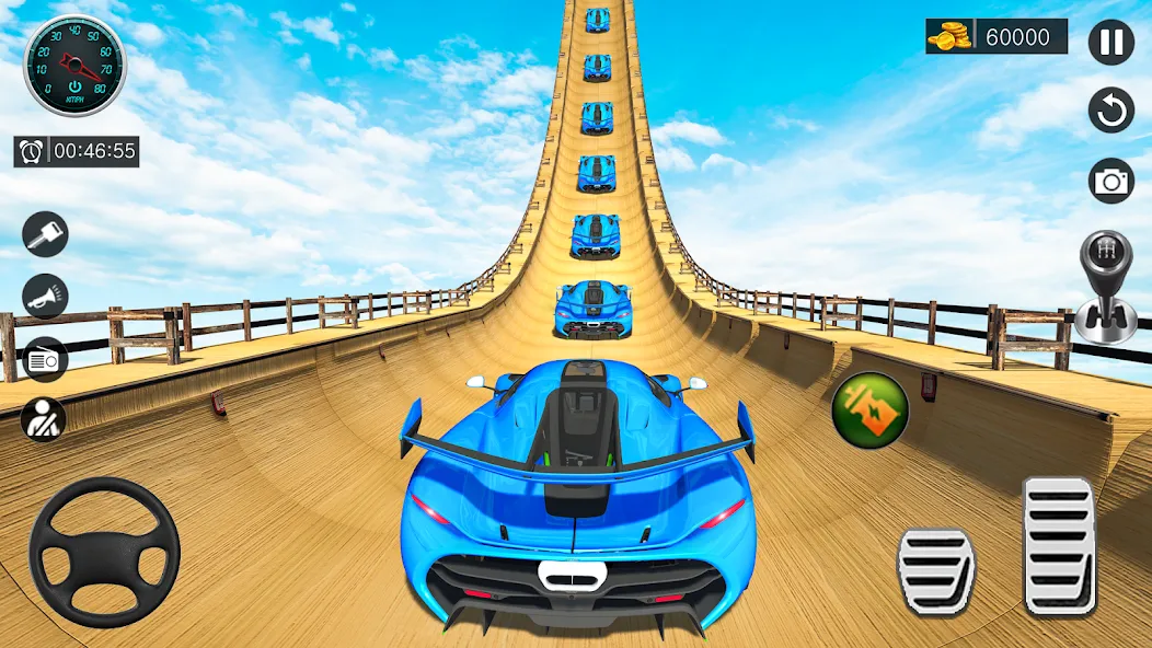 Ramp Car Game - Car Stunt (Рамп Кар Гейм) МОД/Взлом [Все открыто, Дополнительные деньги и Меню MOD] Screenshot 1