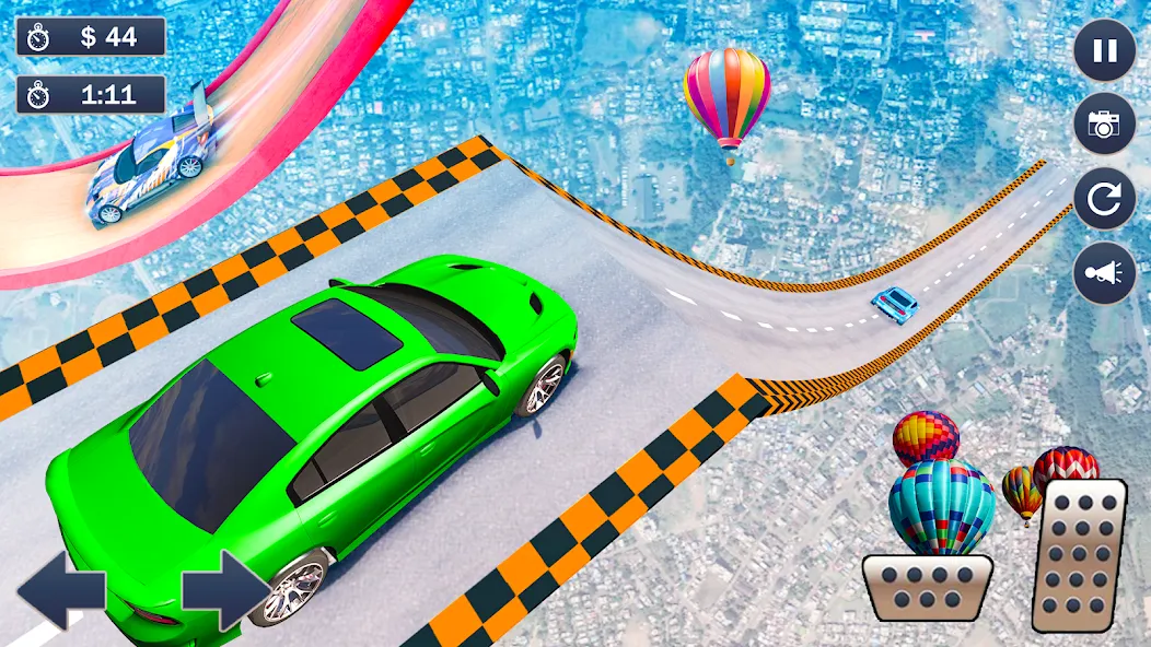 Ramp Car Game - Car Stunt (Рамп Кар Гейм) МОД/Взлом [Все открыто, Дополнительные деньги и Меню MOD] Screenshot 2