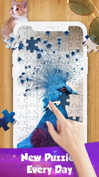 Jigsaw Go - Classic Jigsaw Puz (Джигсоу Го) МОД/Взлом [Бесконечные деньги, Монеты и Мега MOD] Screenshot 4