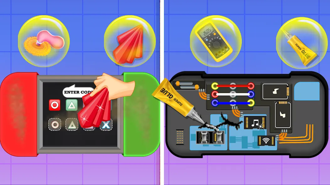 Electronics Repair Master МОД/Взлом [Все открыто, Дополнительные деньги и Меню MOD] Screenshot 3