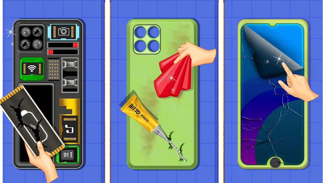 Electronics Repair Master МОД/Взлом [Все открыто, Дополнительные деньги и Меню MOD] Screenshot 5
