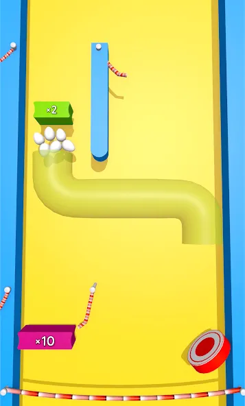 Eggs & Chickens: Cut Rope Game (Яйца и куры) МОД/Взлом [Деньги, Монеты и Меню MOD] Screenshot 3