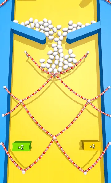 Eggs & Chickens: Cut Rope Game (Яйца и куры) МОД/Взлом [Деньги, Монеты и Меню MOD] Screenshot 5