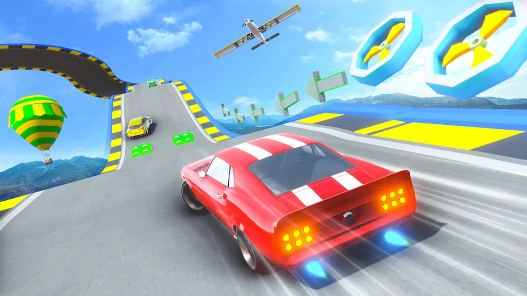 Ramp Car Games: GT Car Stunts (Рамп Кар Игры) МОД/Взлом [Все открыто, Дополнительные деньги и Меню MOD] Screenshot 3