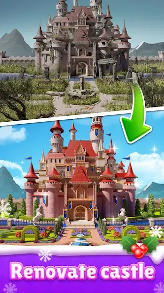Royal Solitaire Tripeaks МОД/Взлом [Меню, Бесконечные монеты и Открытые уровни] Screenshot 2
