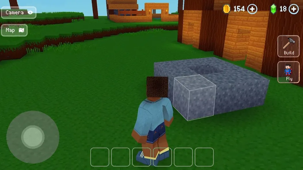 Block Craft 3D：Building Game МОД/Взлом [Все открыто, Дополнительные деньги и Меню MOD] Screenshot 3