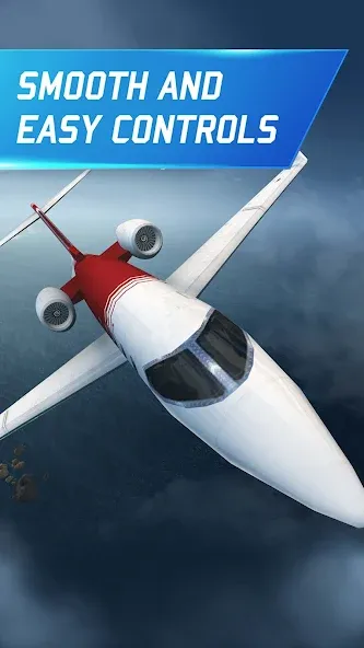 Flight Pilot: 3D Simulator МОД/Взлом [Меню, Бесконечные монеты и Открытые уровни] Screenshot 3