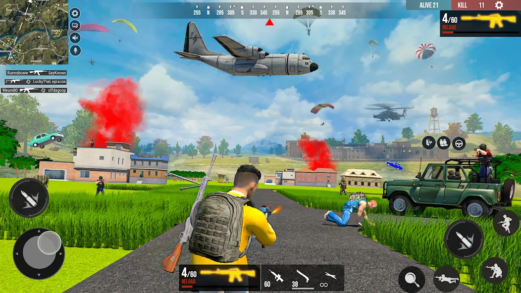 FPS Commando Shooter Games (ФПС Коммандо Шутер Игры) МОД/Взлом [Все открыто, Дополнительные деньги и Меню MOD] Screenshot 1