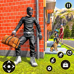 Скачать Взломанная Thief Escape: Robbery Game на андроид (Много денег)