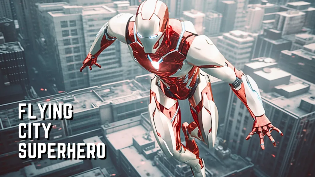 Super hero Flying iron jet man МОД/Взлом [Все открыто, Дополнительные деньги и Меню MOD] Screenshot 1
