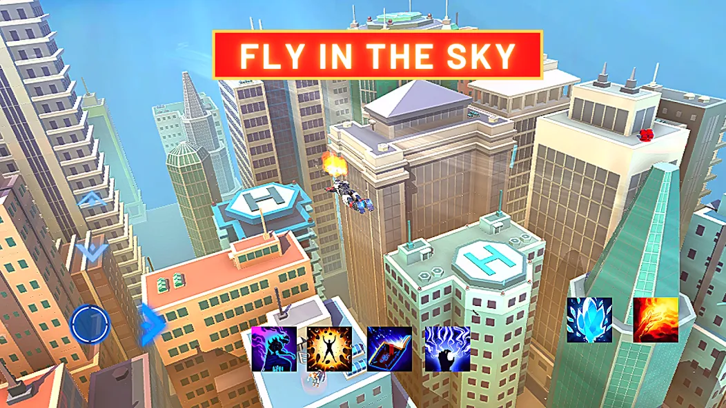 Super hero Flying iron jet man МОД/Взлом [Все открыто, Дополнительные деньги и Меню MOD] Screenshot 4