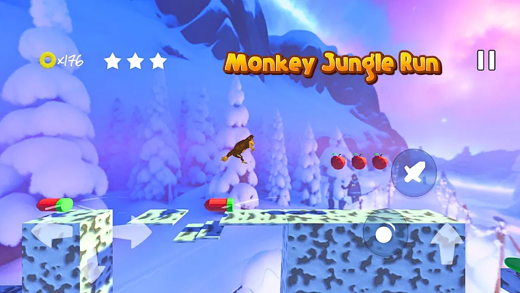 Monkey jungle run kong gorilla МОД/Взлом [Много монет, Открытые уровни и Мега MOD] Screenshot 4