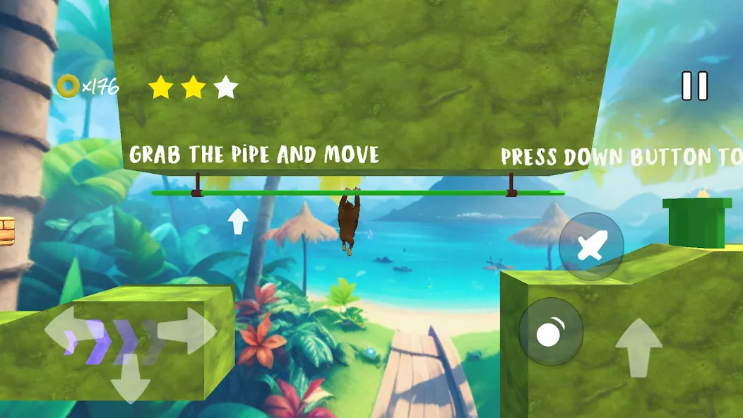 Monkey jungle run kong gorilla МОД/Взлом [Много монет, Открытые уровни и Мега MOD] Screenshot 5