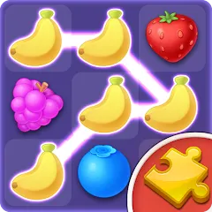 Скачать Jigsaw: Fruit Link Blast Взлом (Много монет и энергии) на Андроид