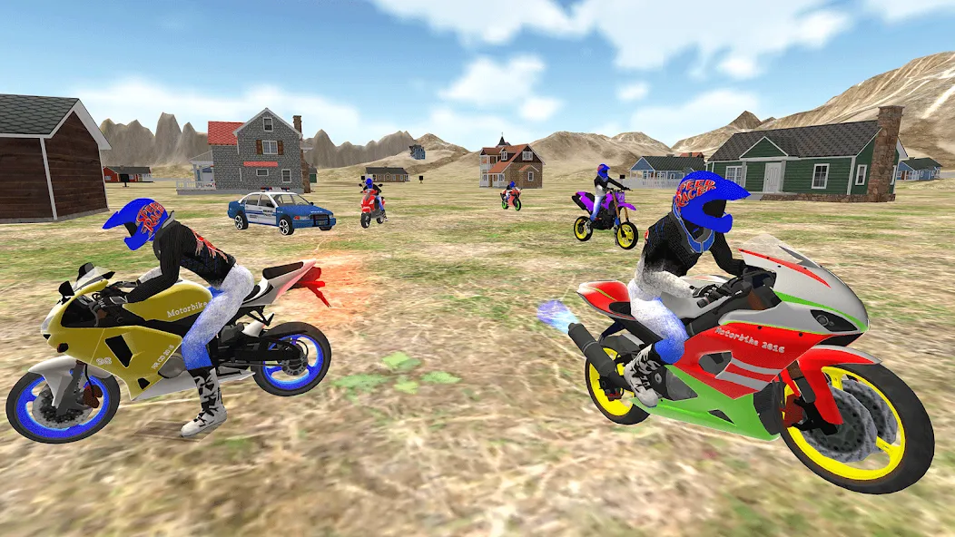 Real Moto Bike Racing Game МОД/Взлом [Бесконечные деньги, Монеты и Мега MOD] Screenshot 4