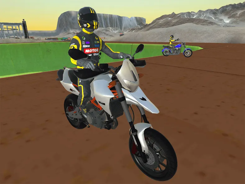 Moto bike Driving: Mega Ramp МОД/Взлом [Деньги, Монеты и Меню MOD] Screenshot 5