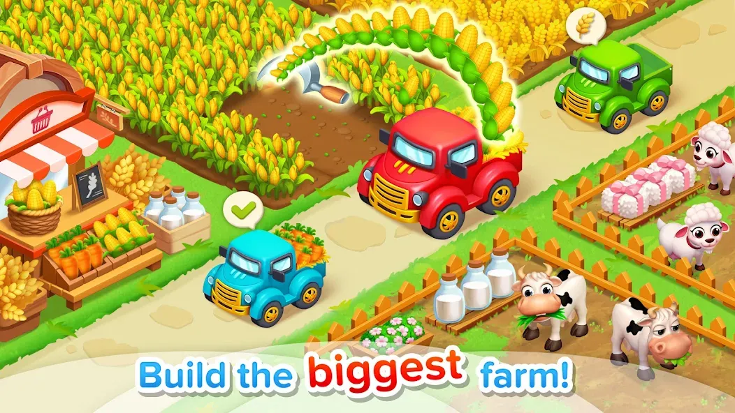 Family Farm Seaside МОД/Взлом [Бесконечные деньги, Монеты и Мега MOD] Screenshot 2