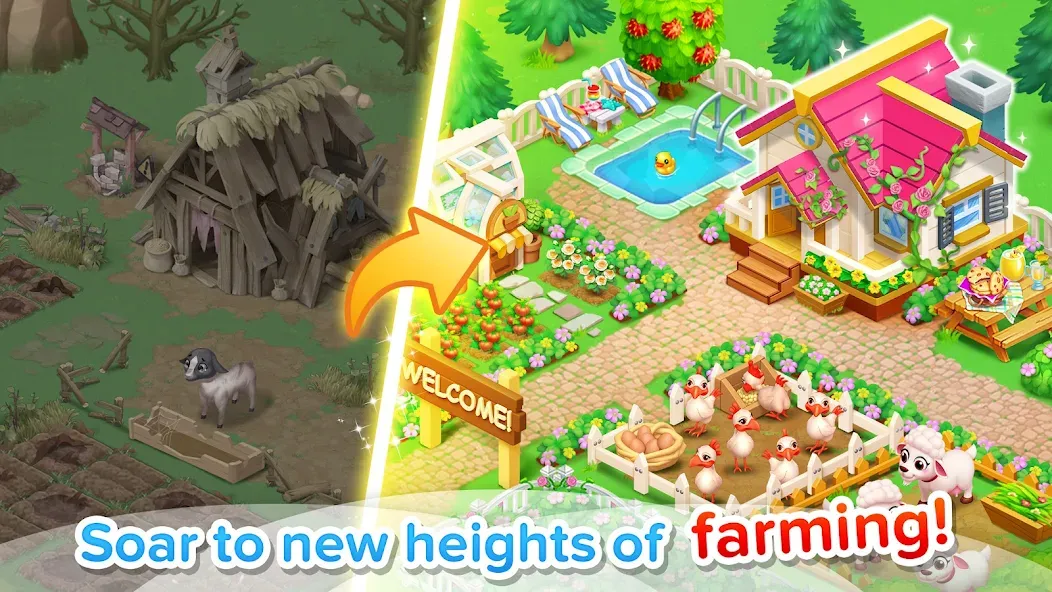 Family Farm Seaside МОД/Взлом [Бесконечные деньги, Монеты и Мега MOD] Screenshot 4