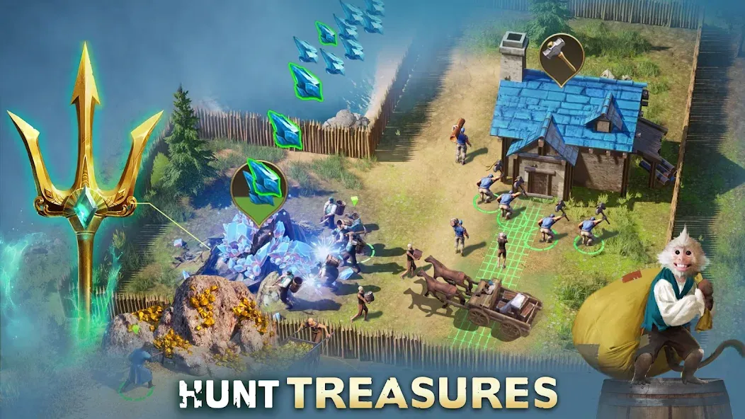 Misty Continent: Cursed Island МОД/Взлом [Бесконечные деньги, Монеты и Мега MOD] Screenshot 5
