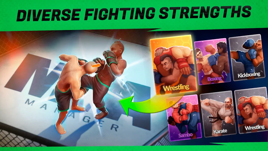 MMA Manager 2: Ultimate Fight (ММА Менеджер 2) МОД/Взлом [Бесконечные деньги, Монеты и Мега MOD] Screenshot 4