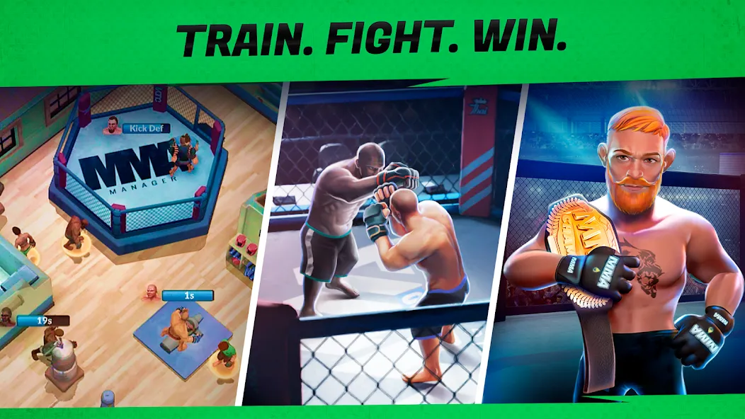 MMA Manager 2: Ultimate Fight (ММА Менеджер 2) МОД/Взлом [Бесконечные деньги, Монеты и Мега MOD] Screenshot 5