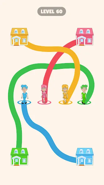Draw To Home (Дроу Ту Хоум) МОД/Взлом [Все открыто, Дополнительные деньги и Меню MOD] Screenshot 1