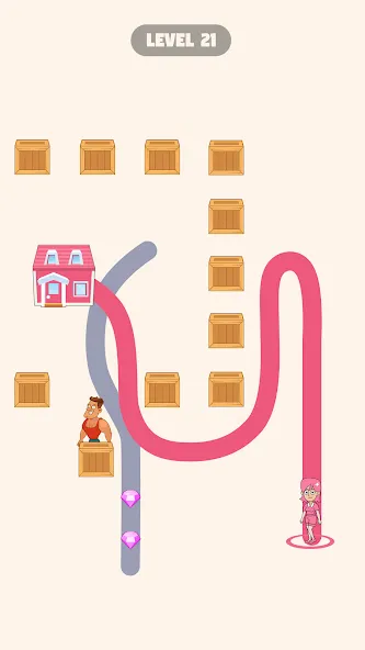 Draw To Home (Дроу Ту Хоум) МОД/Взлом [Все открыто, Дополнительные деньги и Меню MOD] Screenshot 5