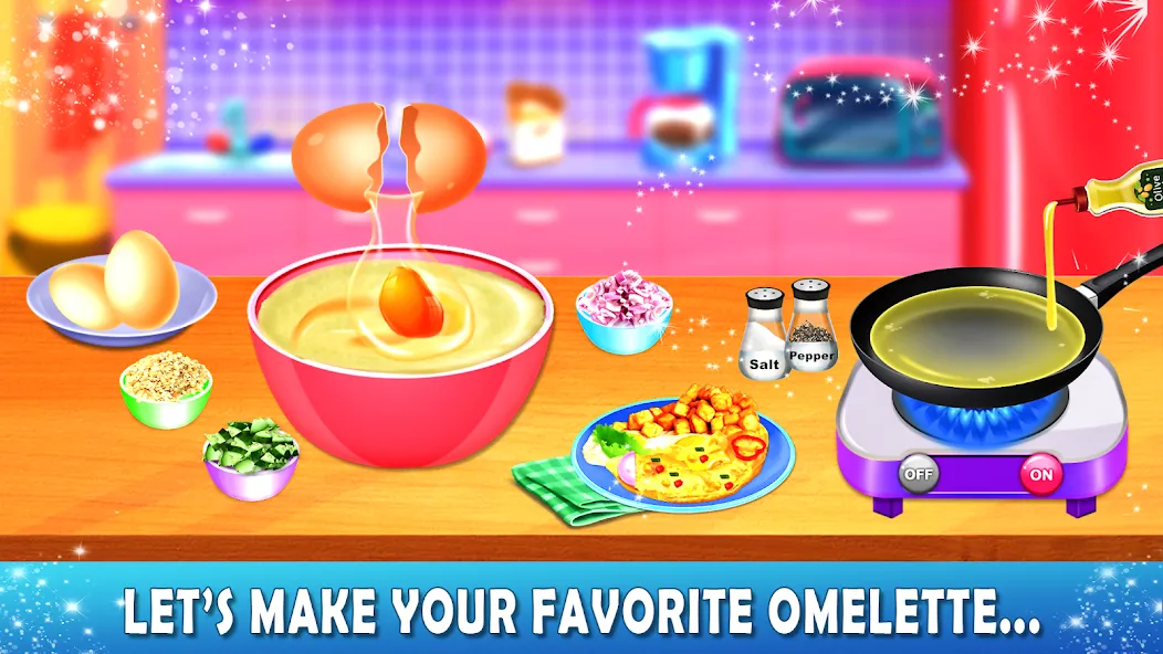 Lunch Box cooking Games 2023 (ШКОЛЬНЫЙ ОБЕД ПРИГОТОВЛЕНИЕ ПИЩИ Создание поваров) МОД/Взлом [Много денег, Монет и Все открыто] Screenshot 3