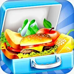 Скачать Lunch Box cooking Games 2023 Взлом (Все открыто) на телефон бесплатно