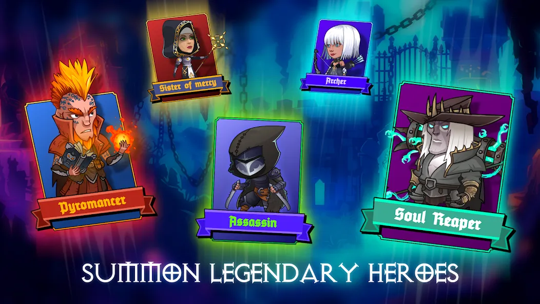 Dungeon: Age of Heroes (Данжен) МОД/Взлом [Много денег, Монет и Все открыто] Screenshot 5