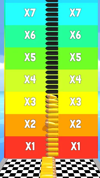 Bullet Stack (Буллет Стэк) МОД/Взлом [Меню, Бесконечные монеты и Открытые уровни] Screenshot 4