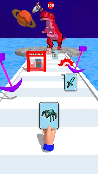 Craft Battle: Card Fight (Крафт Баттл) МОД/Взлом [Много денег, Монет и Все открыто] Screenshot 1