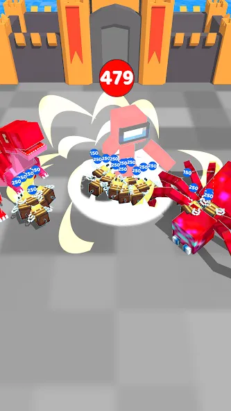 Craft Battle: Card Fight (Крафт Баттл) МОД/Взлом [Много денег, Монет и Все открыто] Screenshot 4