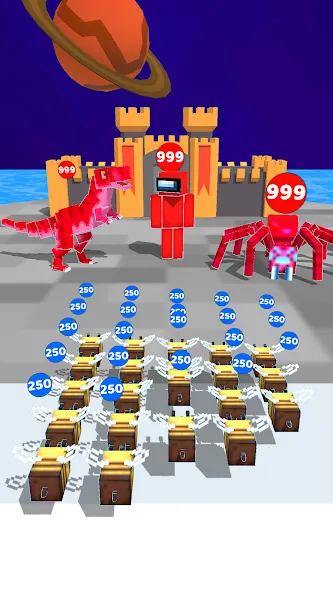Craft Battle: Card Fight (Крафт Баттл) МОД/Взлом [Много денег, Монет и Все открыто] Screenshot 5