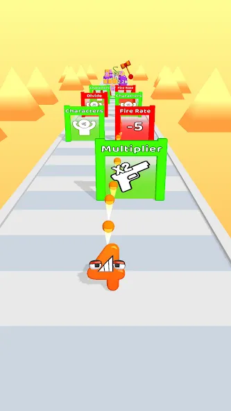 Merge Number Run (Мрдж Намбер Ран) МОД/Взлом [Много денег, Монет и Все открыто] Screenshot 2