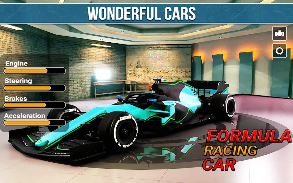 Formula Game: Car Racing Game МОД/Взлом [Деньги, Монеты и Меню MOD] Screenshot 4