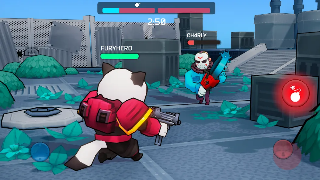 Fury Wars online shooter games (Фьюри Варс) МОД/Взлом [Деньги, Монеты и Меню MOD] Screenshot 2