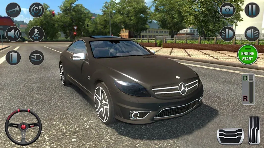 Fury Driving School: Car Game МОД/Взлом [Деньги, Монеты и Меню MOD] Screenshot 3