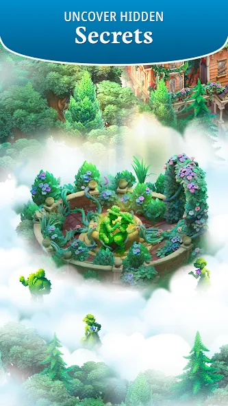 Merge Gardens (Мерж Гарденс) МОД/Взлом [Деньги, Монеты и Меню MOD] Screenshot 4