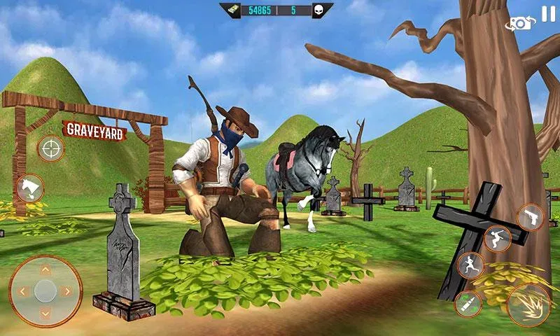 West Cowboy Shooting Games 3D МОД/Взлом [Много денег, Монет и Все открыто] Screenshot 4