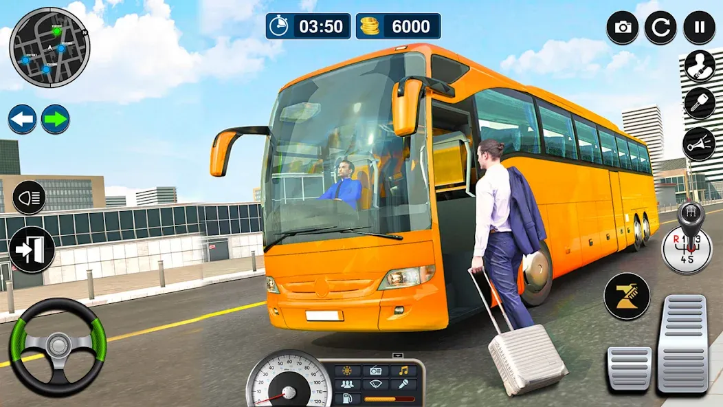 Bus Simulator Game: Coach Game МОД/Взлом [Много денег, Монет и Все открыто] Screenshot 2